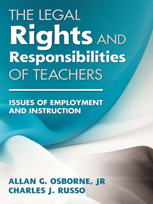 cover image of The Legal Rights and Responsibilities of Teachers